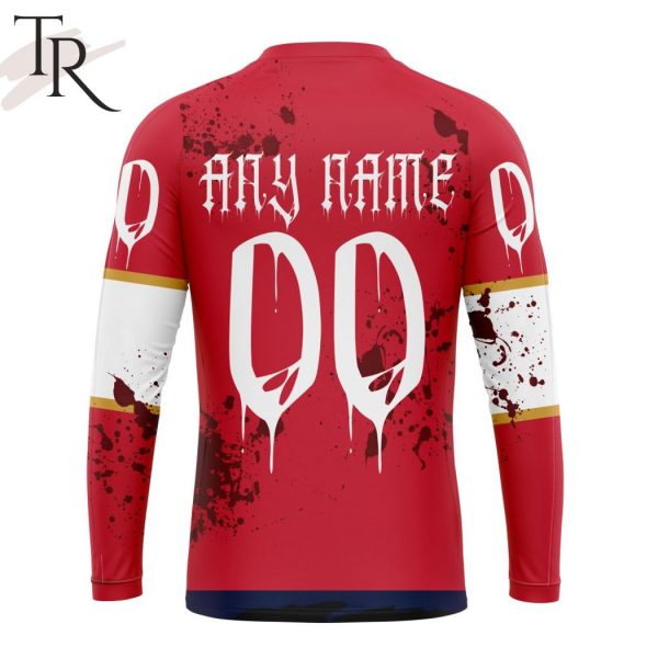 NHL Florida Panthers Specialized Design Jersey With Your Ribs For Halloween Hoodie