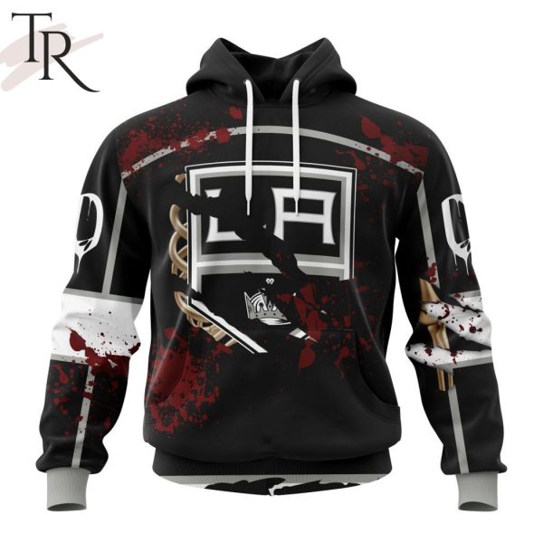 NHL Los Angeles Kings Specialized Design Jersey With Your Ribs For Halloween Hoodie