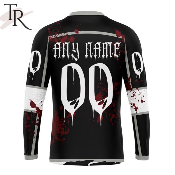 NHL Los Angeles Kings Specialized Design Jersey With Your Ribs For Halloween Hoodie