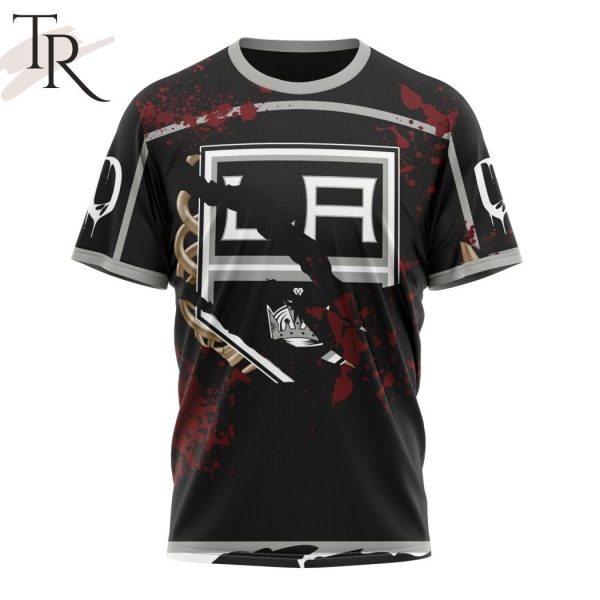 NHL Los Angeles Kings Specialized Design Jersey With Your Ribs For Halloween Hoodie