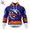 NHL New Jersey Devils Specialized Design Jersey With Your Ribs For Halloween Hoodie