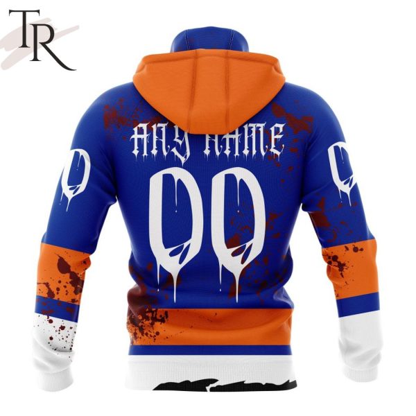 NHL New York Islanders Specialized Design Jersey With Your Ribs For Halloween Hoodie