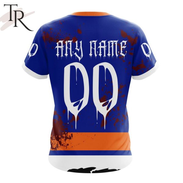 NHL New York Islanders Specialized Design Jersey With Your Ribs For Halloween Hoodie