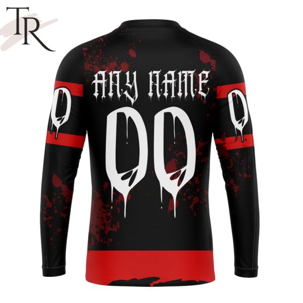 NHL Ottawa Senators Specialized Design Jersey With Your Ribs For Halloween Hoodie