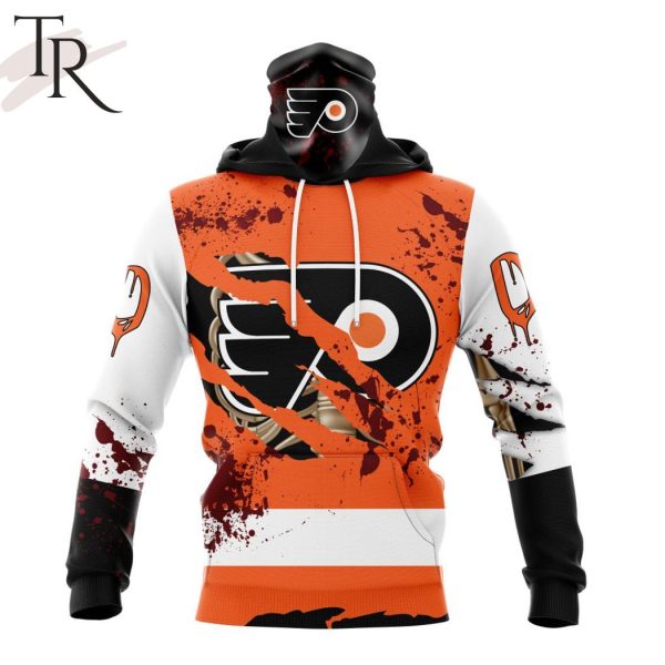 NHL Philadelphia Flyers Specialized Design Jersey With Your Ribs For Halloween Hoodie