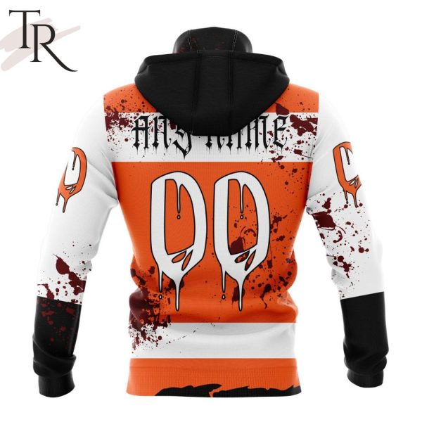 NHL Philadelphia Flyers Specialized Design Jersey With Your Ribs For Halloween Hoodie