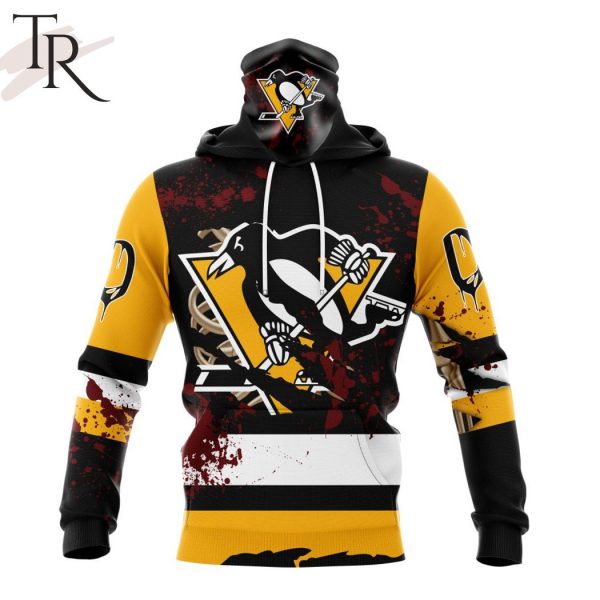 NHL Pittsburgh Penguins Specialized Design Jersey With Your Ribs For Halloween Hoodie