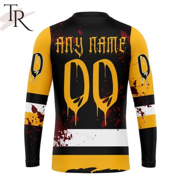 NHL Pittsburgh Penguins Specialized Design Jersey With Your Ribs For Halloween Hoodie