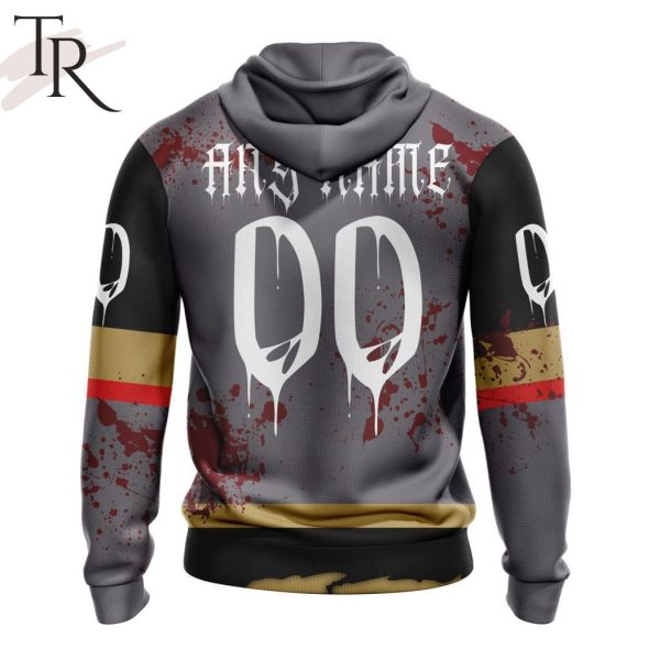 NHL Vegas Golden Knights Specialized Design Jersey With Your Ribs For Halloween Hoodie