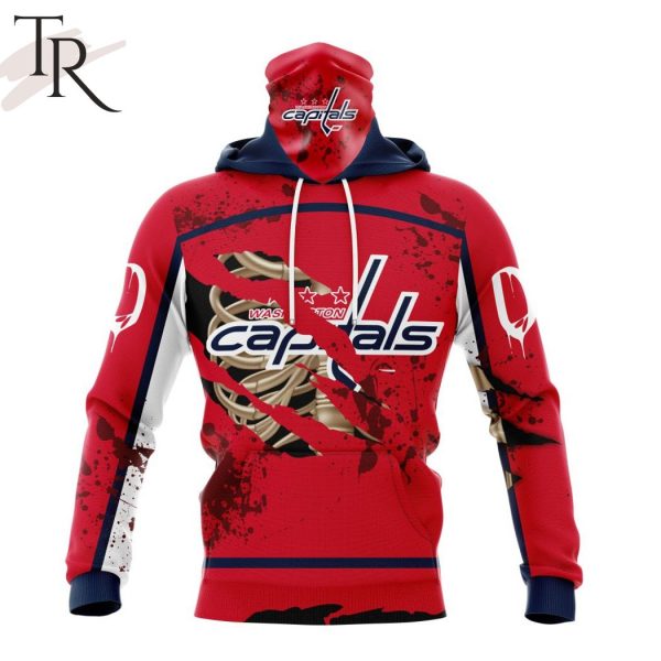 NHL Washington Capitals Specialized Design Jersey With Your Ribs For Halloween Hoodie