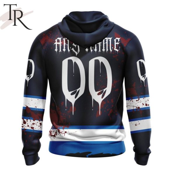 NHL Winnipeg Jets Specialized Design Jersey With Your Ribs For Halloween Hoodie