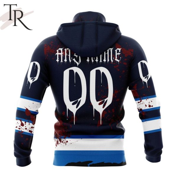 NHL Winnipeg Jets Specialized Design Jersey With Your Ribs For Halloween Hoodie