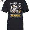 David Krejci 16 Seasons – 1032 Games – 786 Points Thank You For The Memories T-Shirt