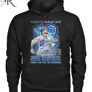 Toronto Blue Jays Jose Bautista Legends Thank You For The Memories T-Shirt