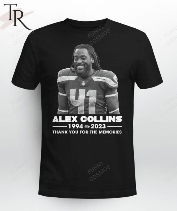 Alex Collins 1994 – 2023 Thank You For The Memories T-Shirt