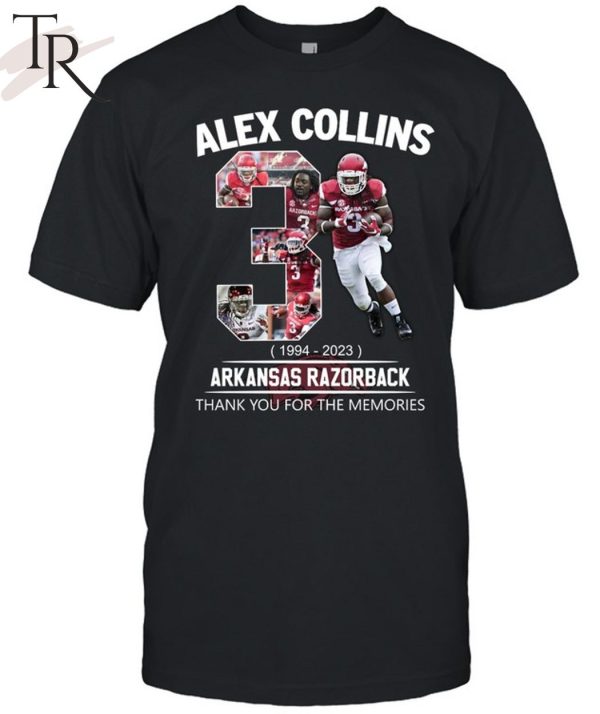 Arkansas Razorbacks – Alex Collins 1994 – 2023 Unisex T-Shirt