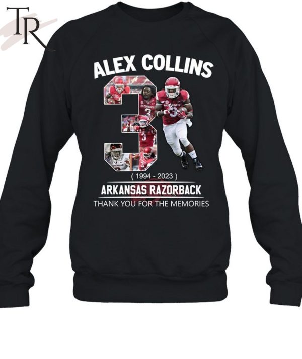 Arkansas Razorbacks – Alex Collins 1994 – 2023 Unisex T-Shirt