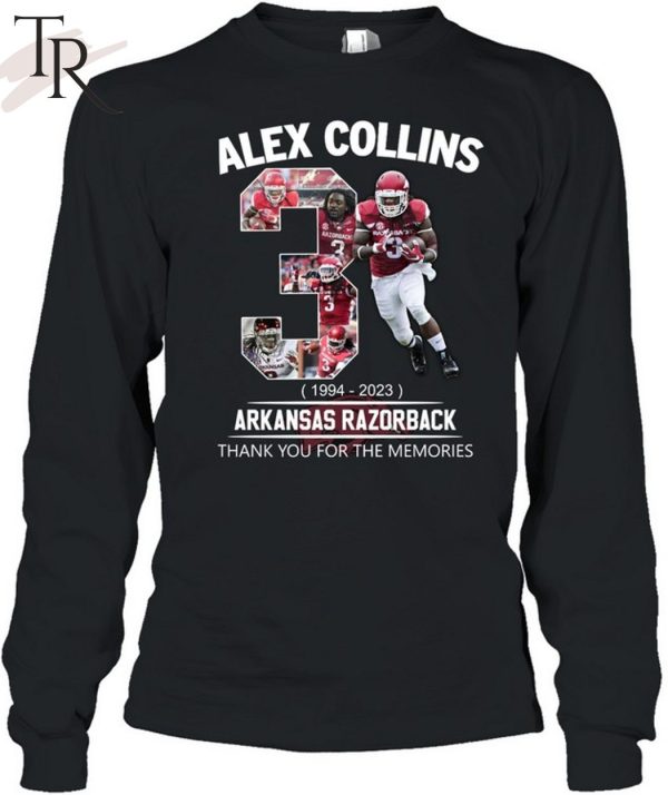 Arkansas Razorbacks – Alex Collins 1994 – 2023 Unisex T-Shirt