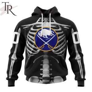 NHL Buffalo Sabres Special Skeleton Costume For Halloween Hoodie