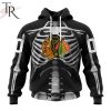 NHL Carolina Hurricanes Special Skeleton Costume For Halloween Hoodie