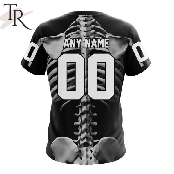 NHL Colorado Avalanche Special Skeleton Costume For Halloween Hoodie