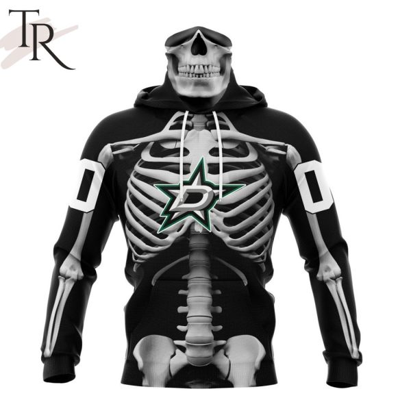 NHL Dallas Stars Special Skeleton Costume For Halloween Hoodie