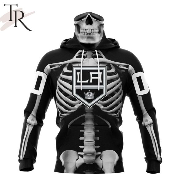 NHL Los Angeles Kings Special Skeleton Costume For Halloween Hoodie