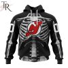 NHL New York Islanders Special Skeleton Costume For Halloween Hoodie