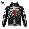 NHL New York Rangers Special Skeleton Costume For Halloween Hoodie