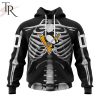 NHL Philadelphia Flyers Special Skeleton Costume For Halloween Hoodie