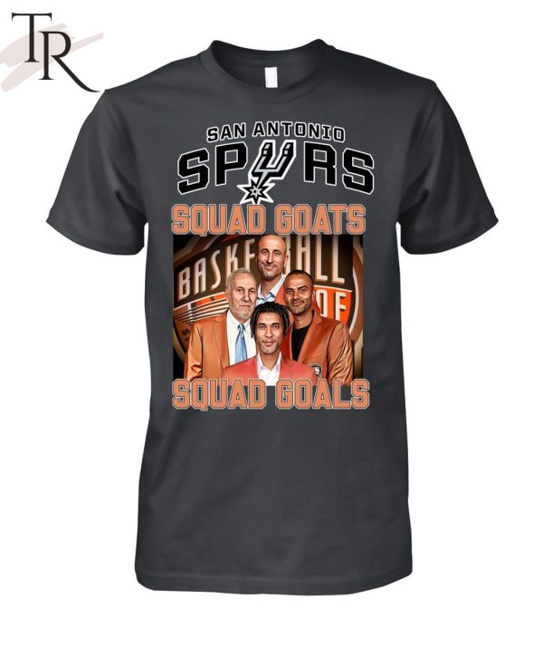 San Antonio Spurs Squad Goats Squad Goals T-Shirt