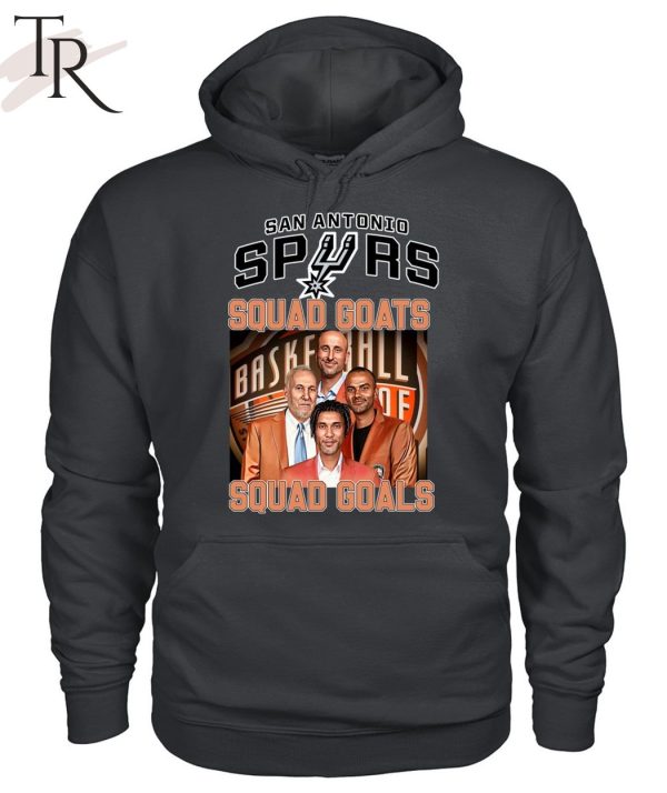 San Antonio Spurs Squad Goats Squad Goals T-Shirt