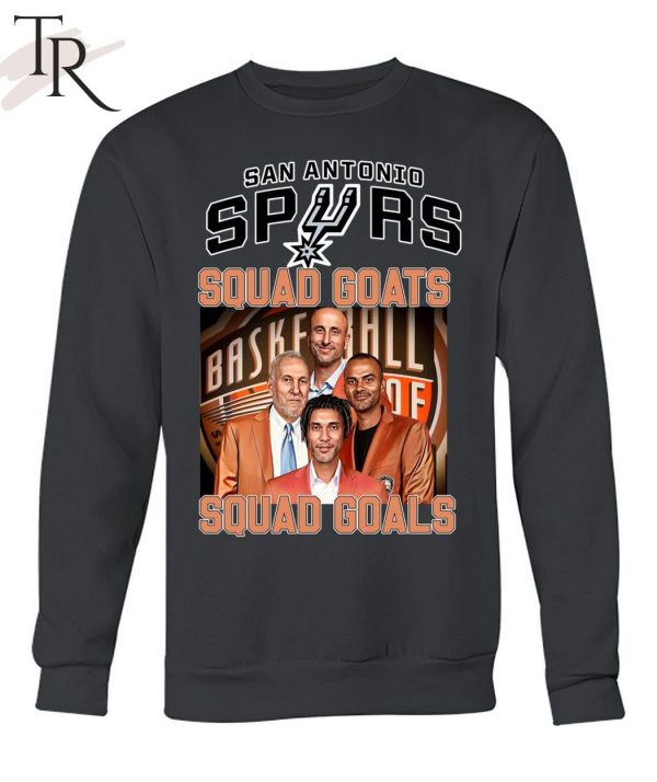 San Antonio Spurs Squad Goats Squad Goals T-Shirt