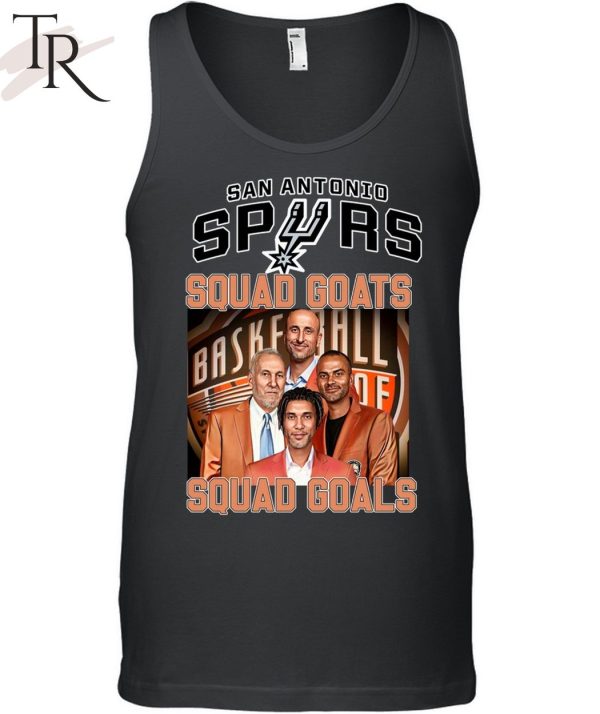 San Antonio Spurs Squad Goats Squad Goals T-Shirt