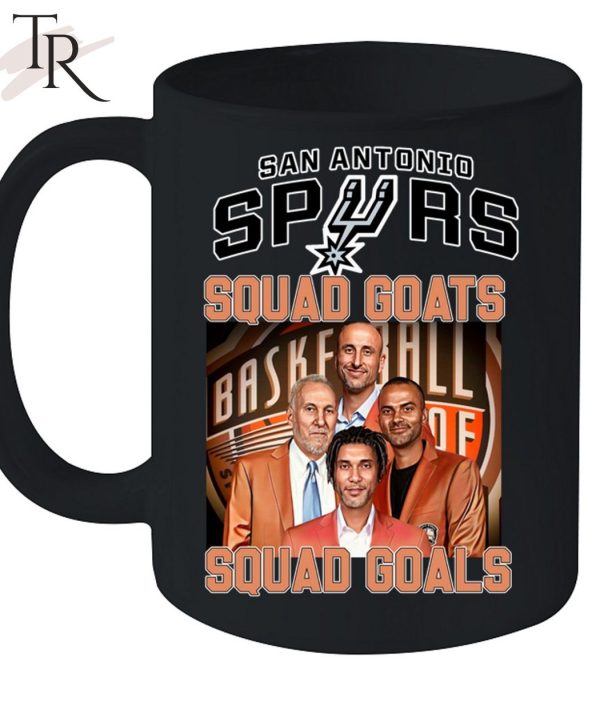 San Antonio Spurs Squad Goats Squad Goals T-Shirt