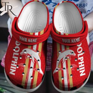 NRL – Dolphins Personalized Crocs For All Fans – Limited Edition