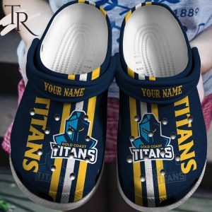 NRL – Gold Coast Titans Personalized Crocs For All Fans – Limited Edition