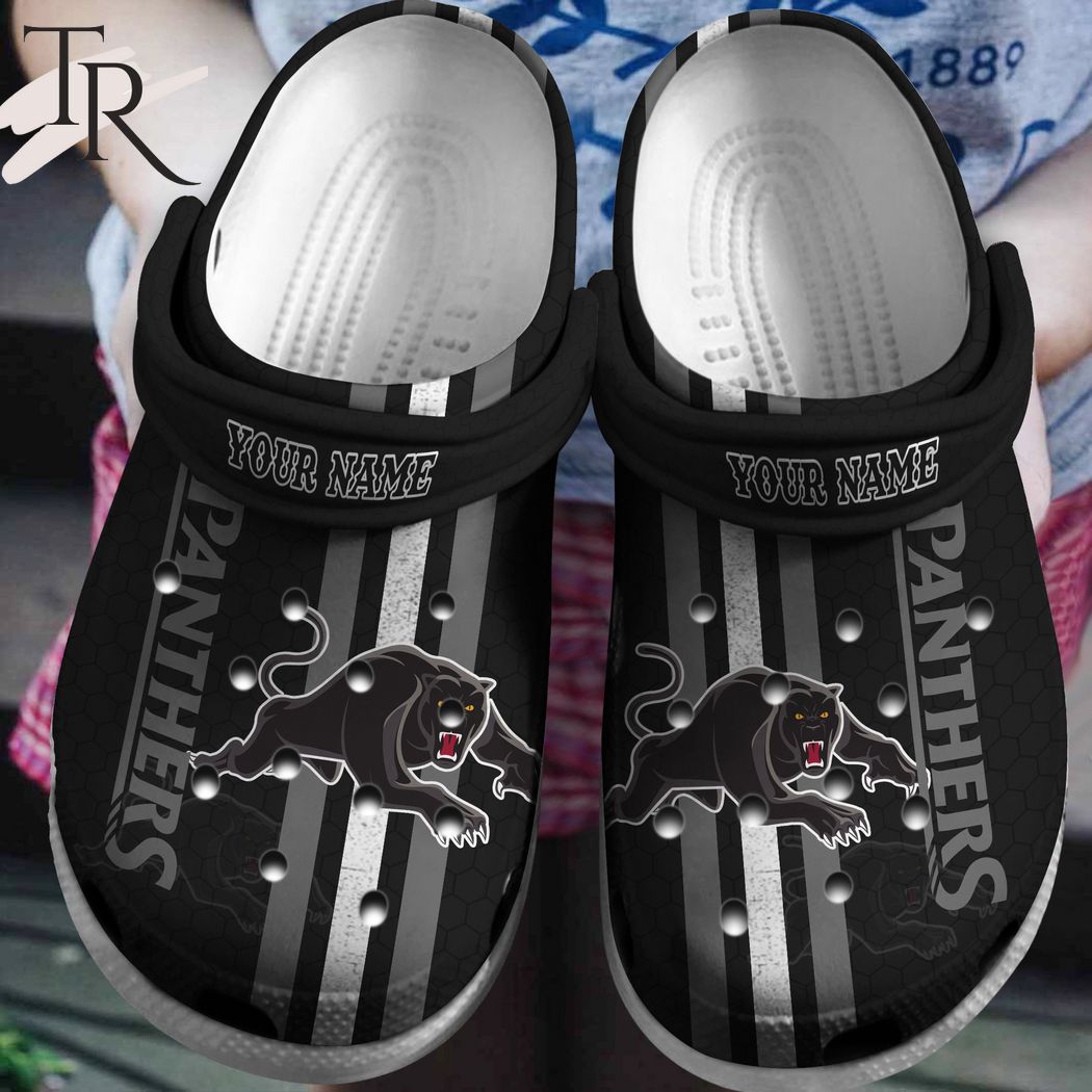 NRL - Penrith Panthers Personalized Crocs For All Fans - Limited Edition