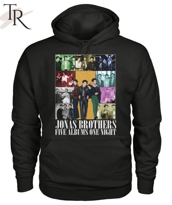 Jonas Brothers Five Albums One Night Unisex T-Shirt