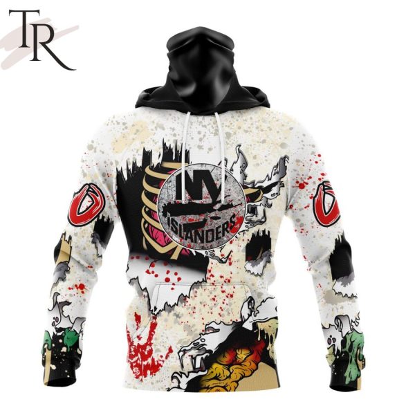 NHL New York Islanders Special Zombie Style For Halloween Hoodie