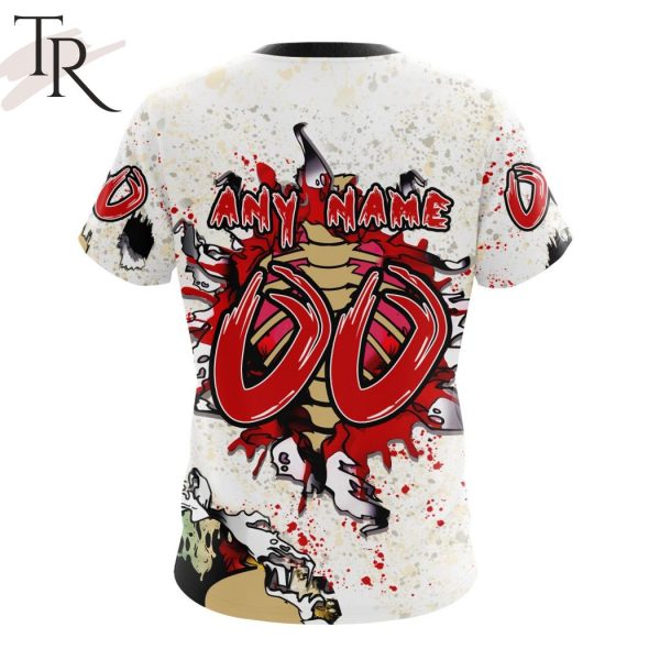 NHL Ottawa Senators Special Zombie Style For Halloween Hoodie