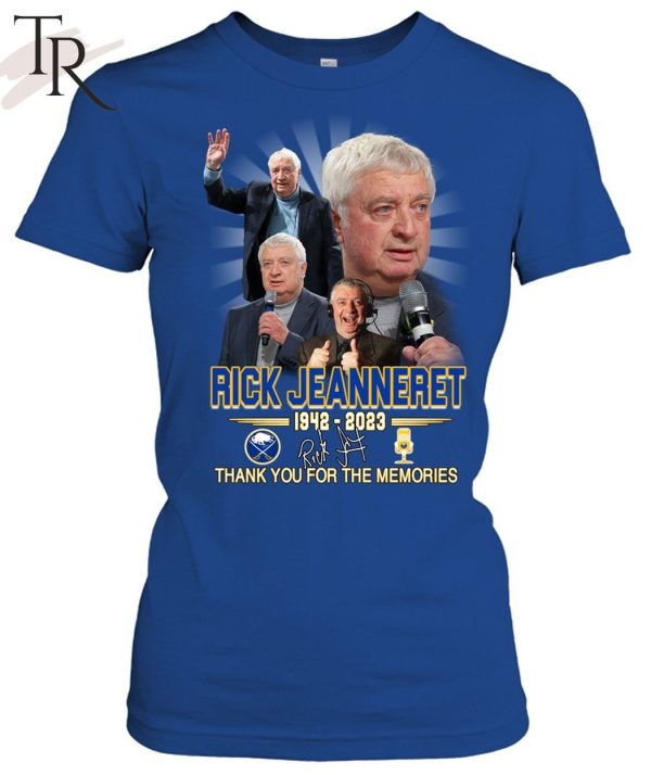 Rick Jeanneret 1942 – 2023 Thank You For The Memories T-Shirt