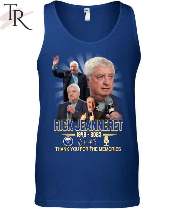 Rick Jeanneret 1942 – 2023 Thank You For The Memories T-Shirt