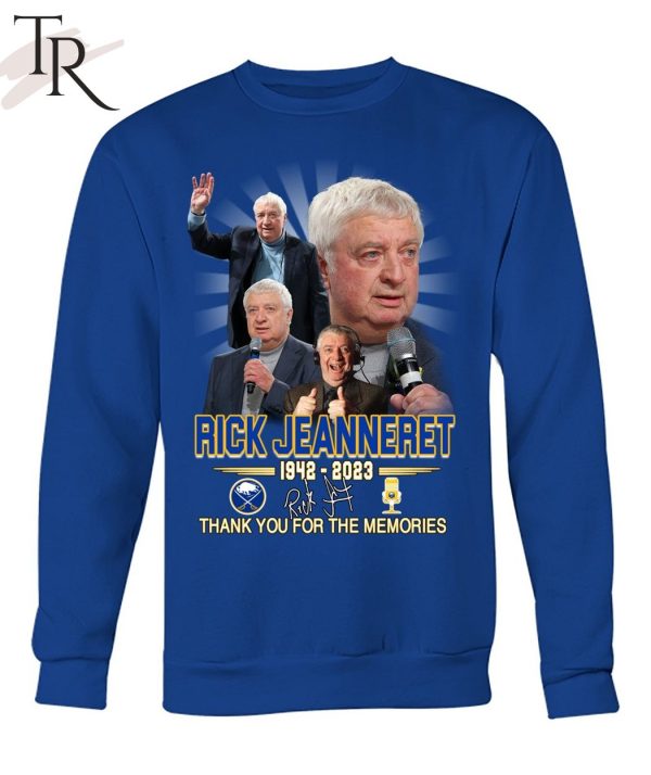 Rick Jeanneret 1942 – 2023 Thank You For The Memories T-Shirt