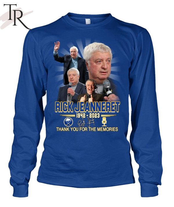 Rick Jeanneret 1942 – 2023 Thank You For The Memories T-Shirt