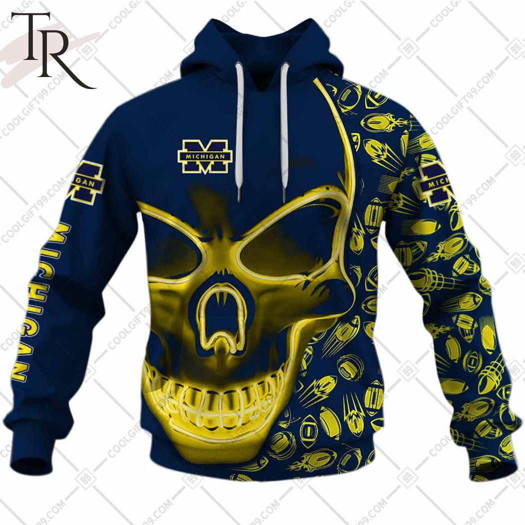 NFL Dallas Cowboys 3D Neon Skull Design Hoodie - Torunstyle