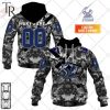 Personalized NRL New Zealand Warriors Special Camo Military Flag Hoodie
