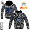 Personalized NRL Newcastle Knights Special Camo Military Flag Hoodie