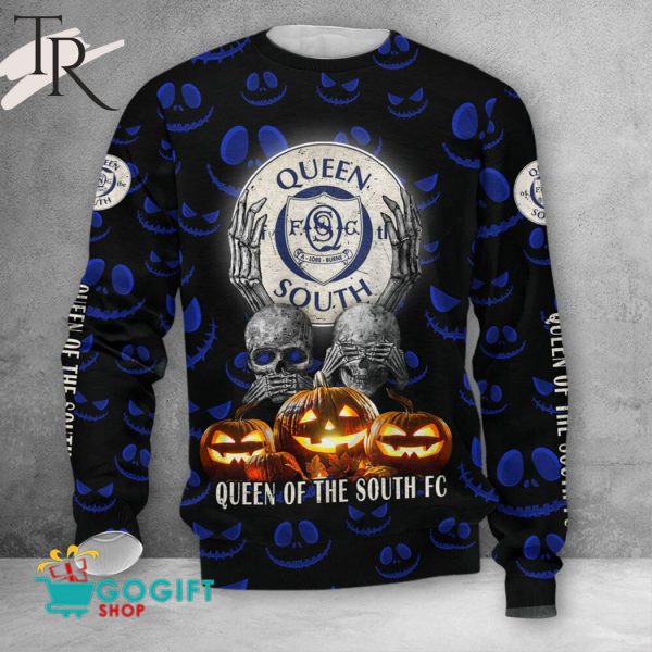 Queen of the South F.C. SPFL Halloween Hoodie