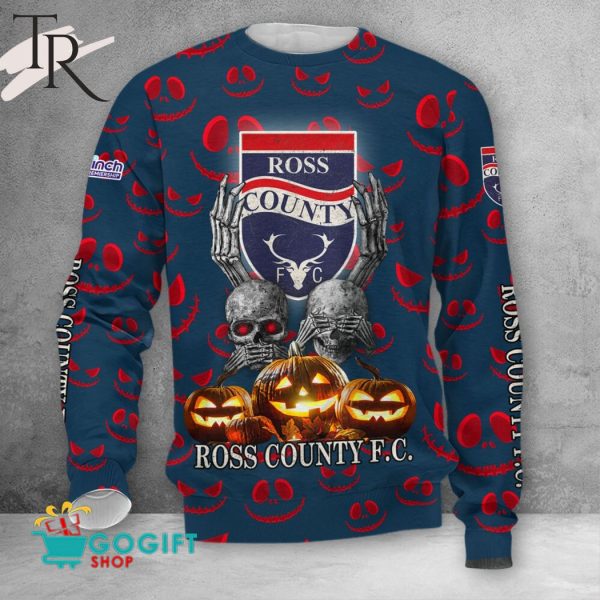 Ross County F.C. SPFL Halloween Hoodie